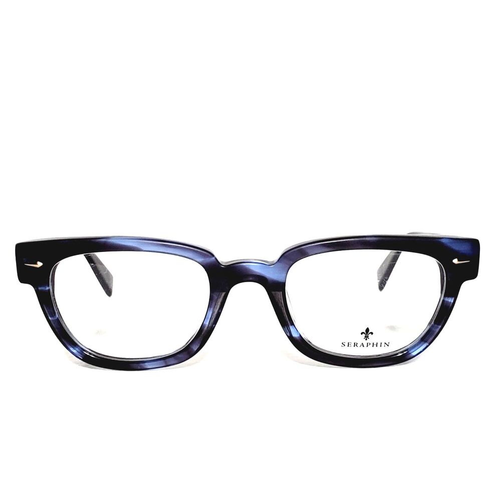 Men's Seraphin OGI Blue Fusion Designer Frames & Case-Handmade In Japan